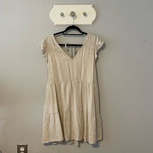 Abercrombie flutter sleeve dress